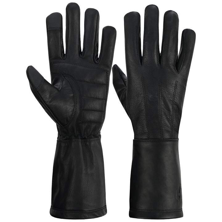 Rexmen Men's unlined leather gloves