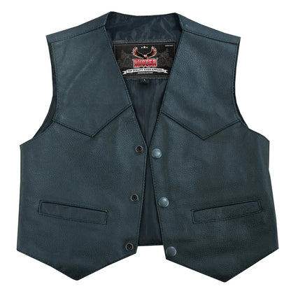 Toddler Traditional Style Plain Side Vest