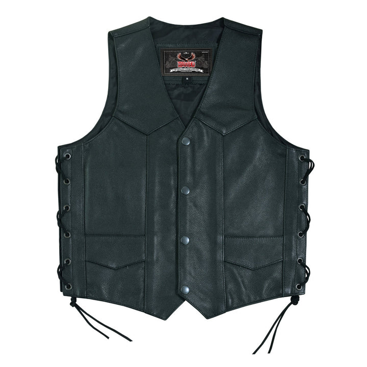 Kids Traditional Style Side Lace Vest