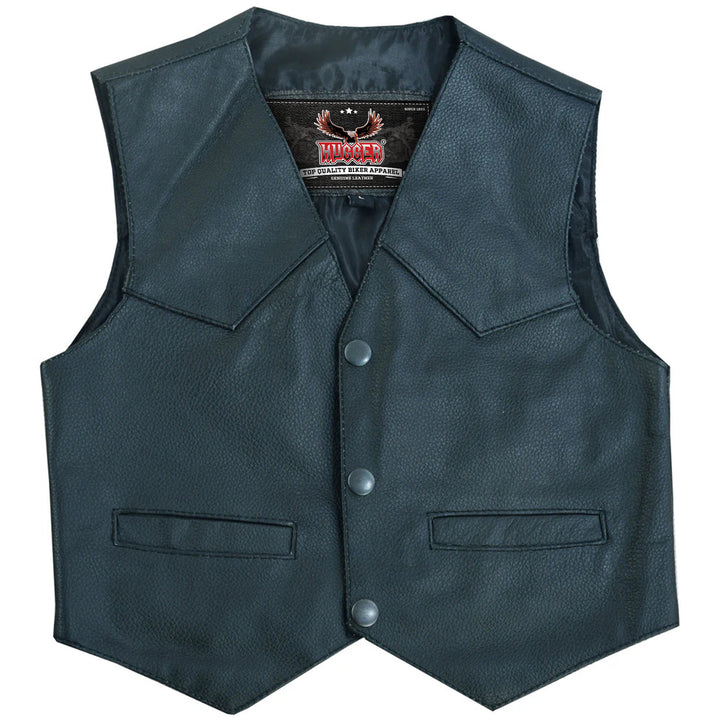 Toddler Traditional Style Plain Side Vest