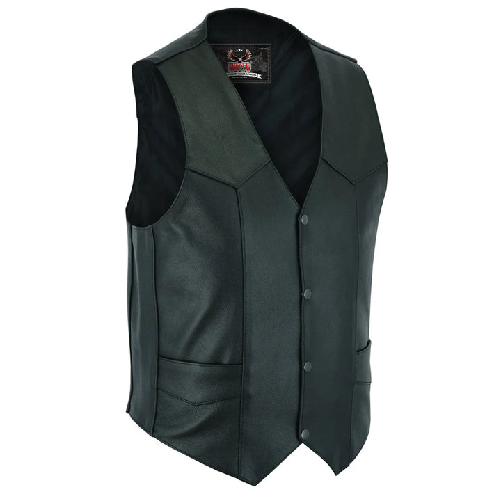 Men's Plain Side Economy Vest