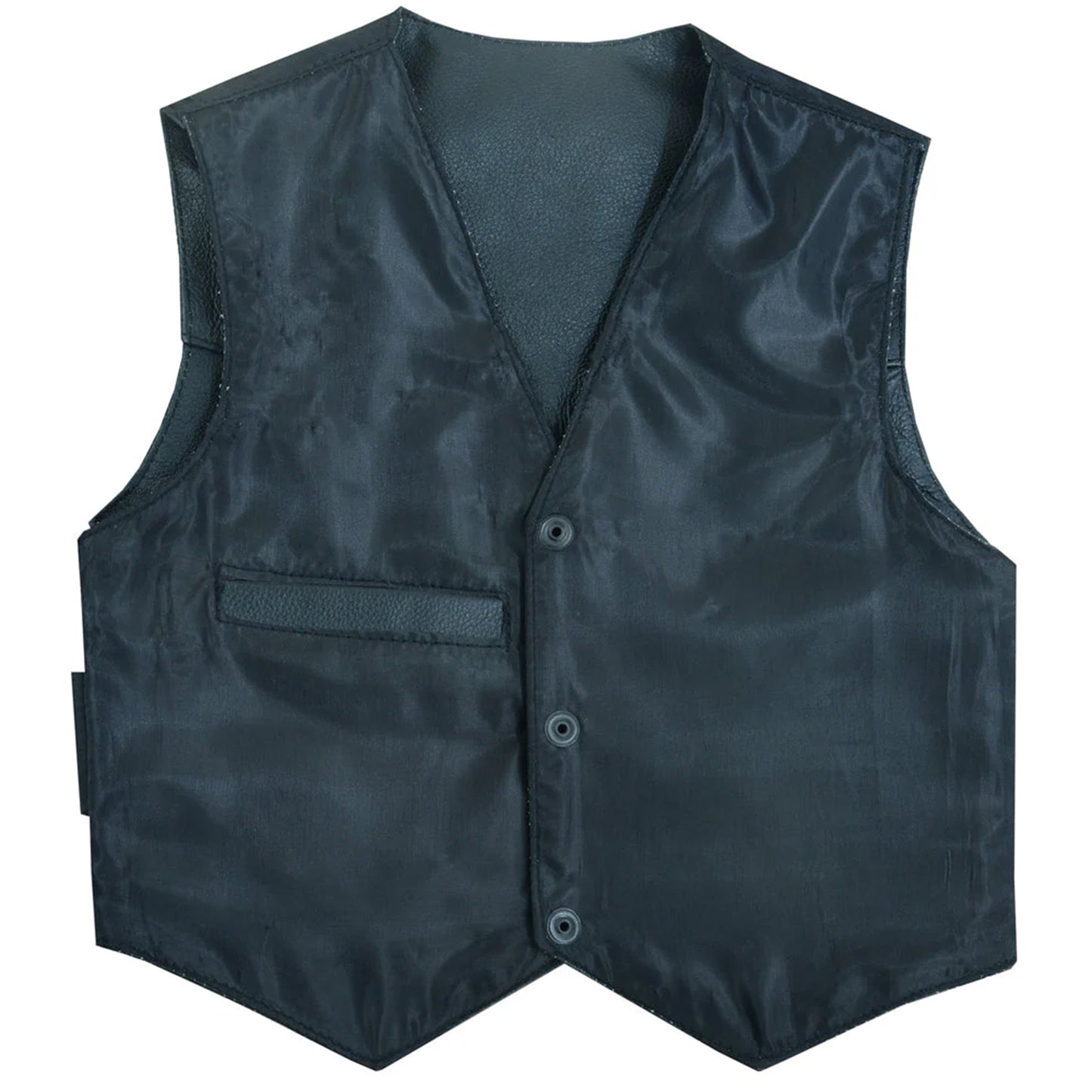 Toddler Traditional Style Plain Side Vest