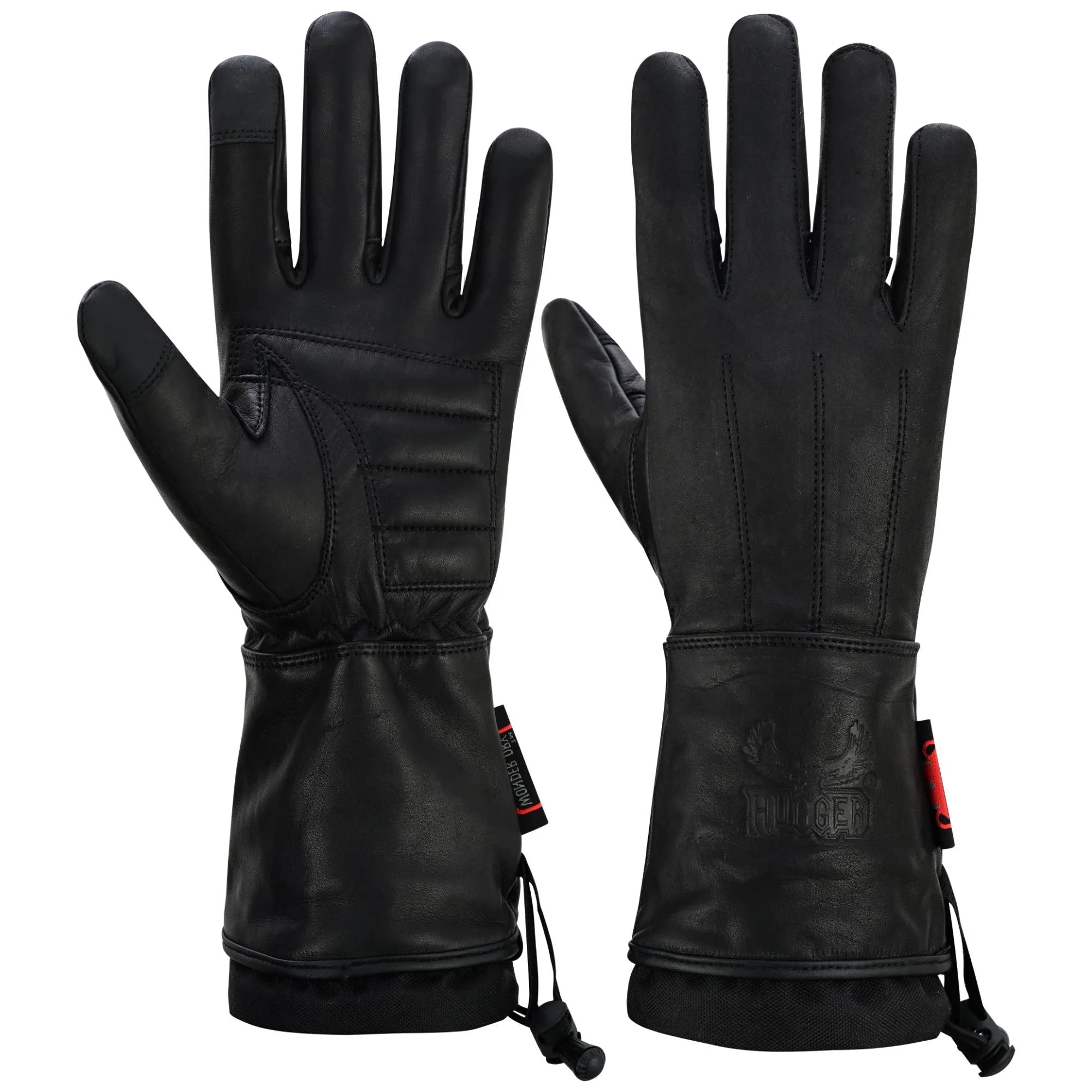 Ace Hugger Men's motorcycle gauntlet gloves