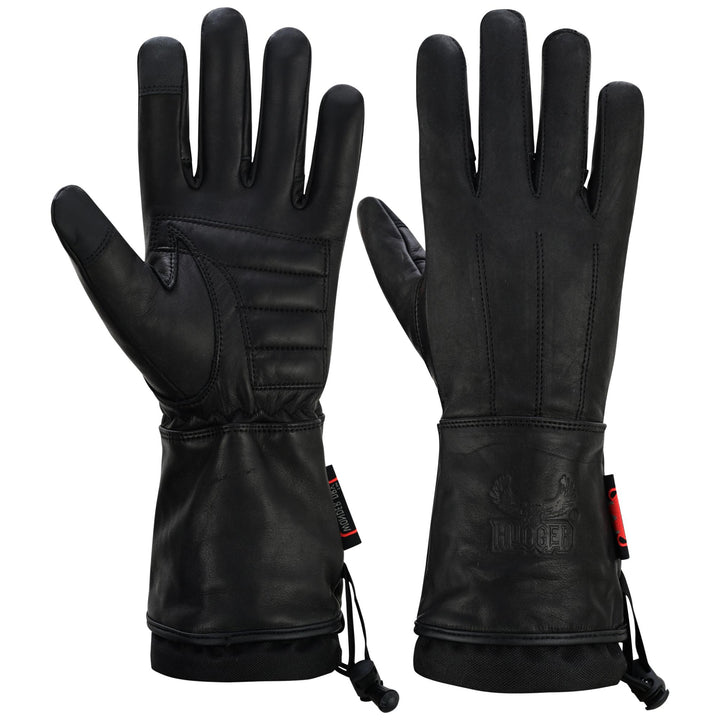 Ace Hugger Men's  motorcycle gauntlet gloves
