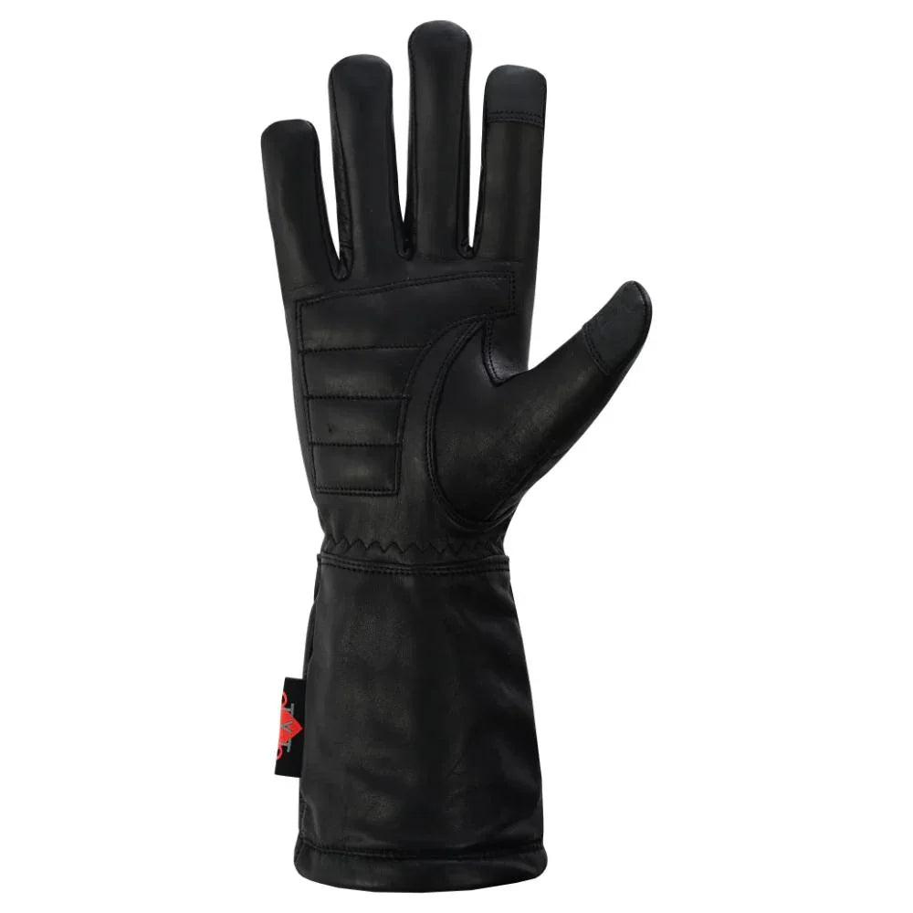 Baron Men's motorcycle gauntlet gloves