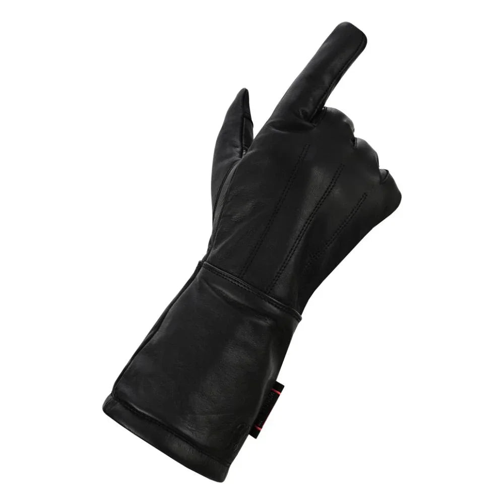 Baron Men's motorcycle gauntlet gloves