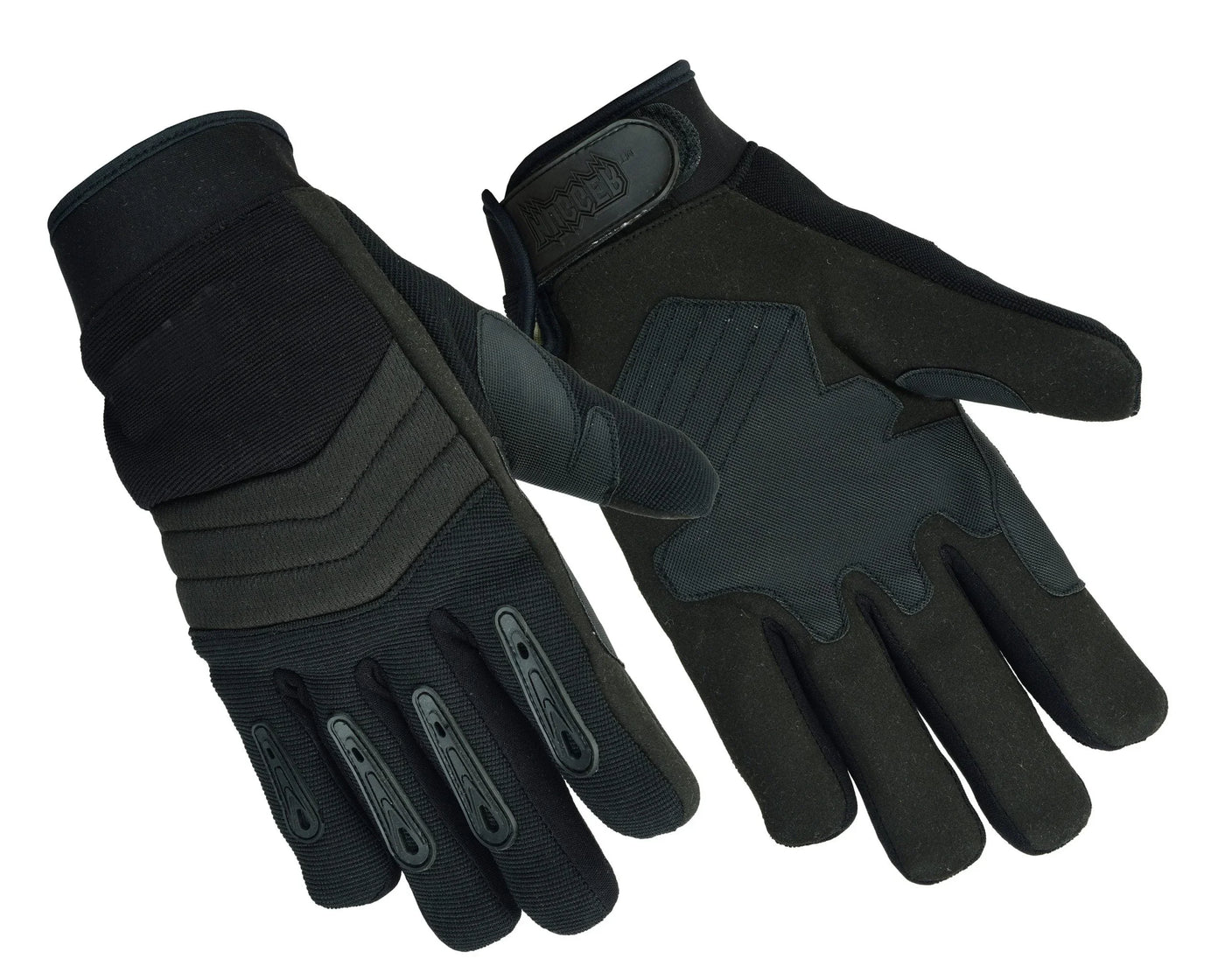 police bicycle gloves Breathable Police Safety Gloves – Kevlar Lined XL / Black / Plain