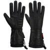 Men's Lined Technaline Leather, Classic Gauntlet Gloves, Water Resistant