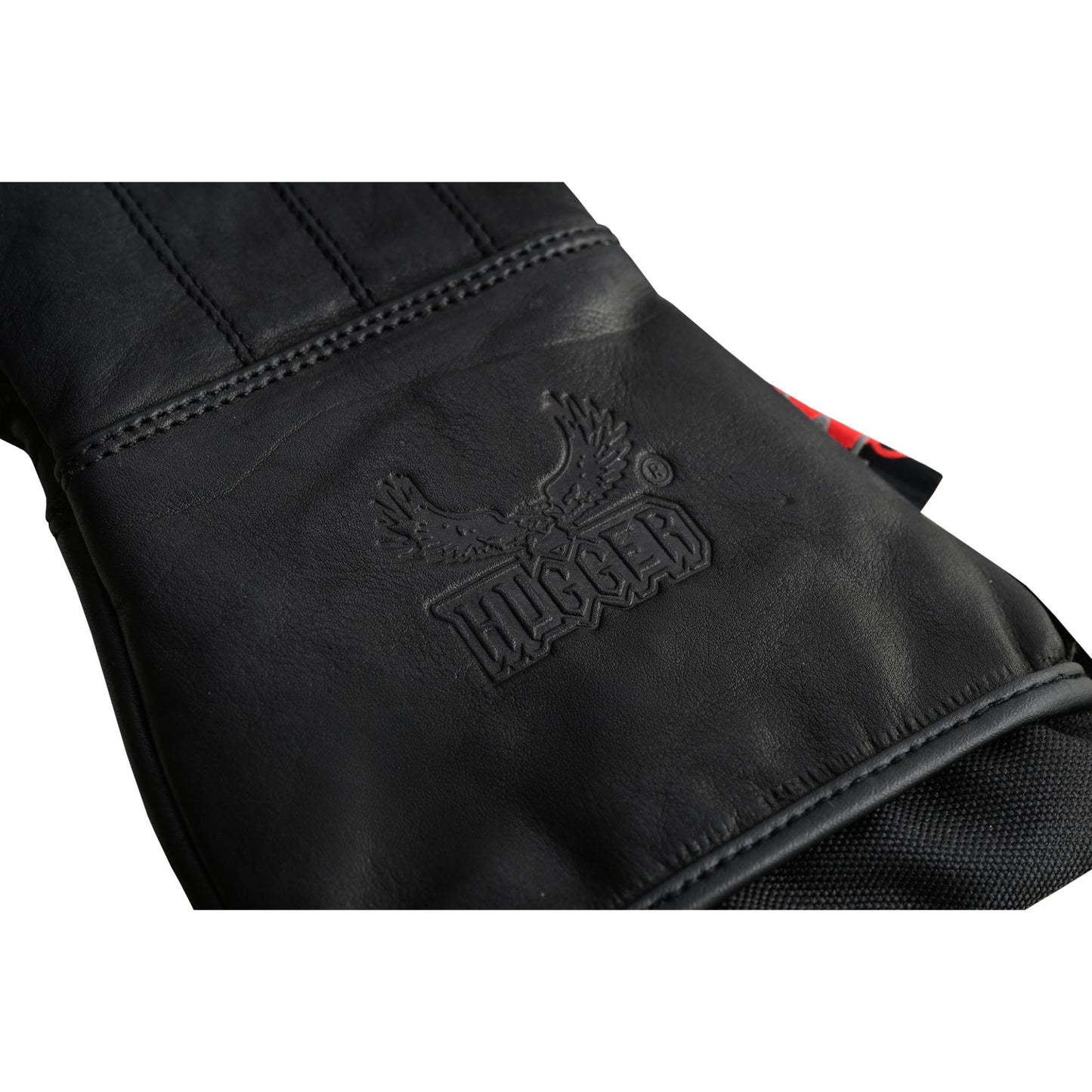 Men's Lined Technaline Leather, Classic Gauntlet Gloves, Water Resistant