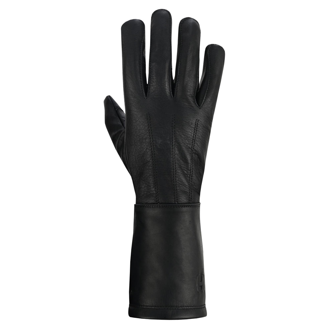 Men's Unlined Technaline Leather, Classic Gauntlet Gloves, Water Resistant