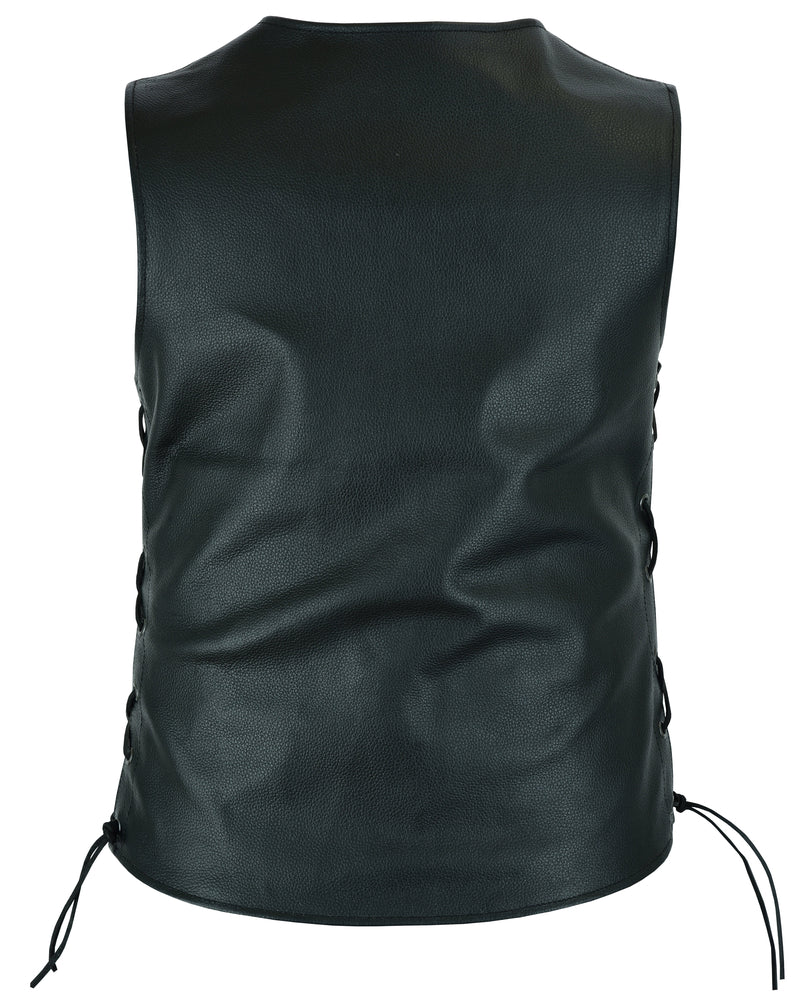 Clara Women's leather motorcycle vest