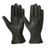 Men's Water Resistant Deerskin Three Seam Padded Palm Gloves