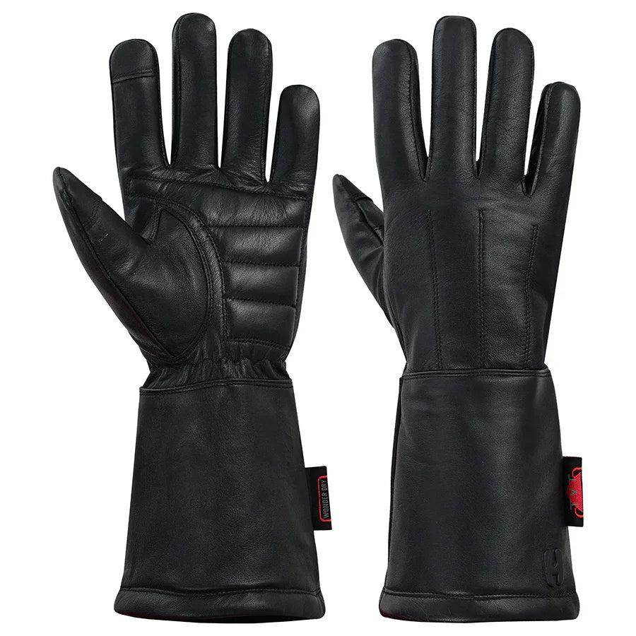 Dominator Men's Deerskin Gauntlet Gloves