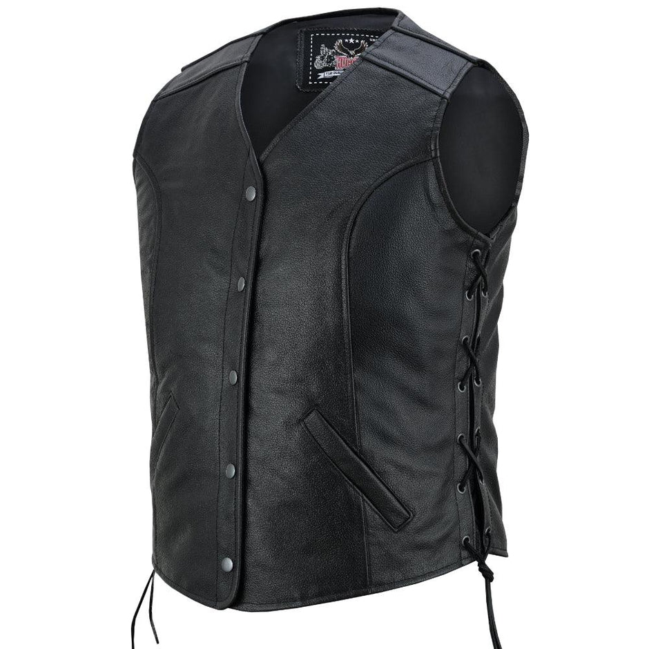 Leather Vests for Motorcycle Riders