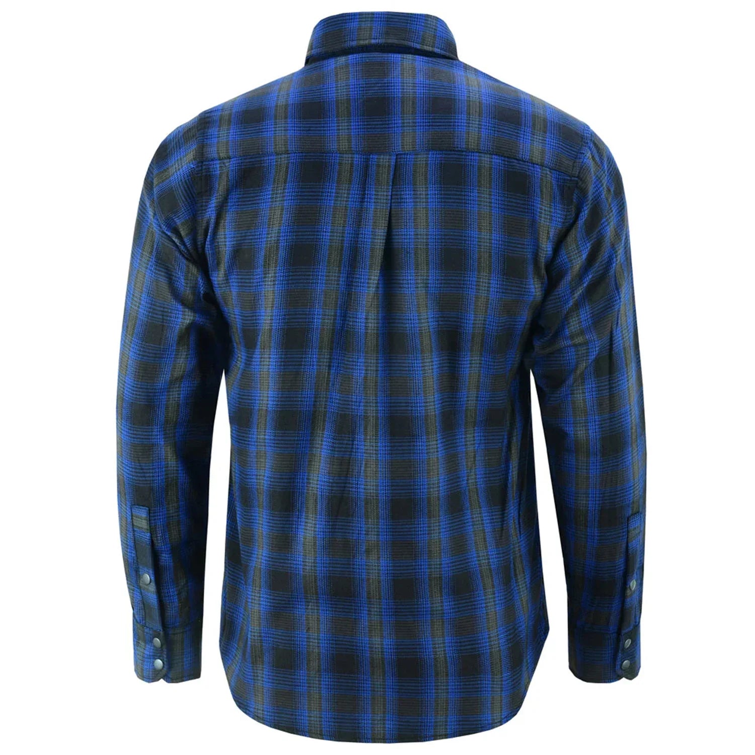 Flannel Shirt - Daze Blue and Black Lumberjack Shirt