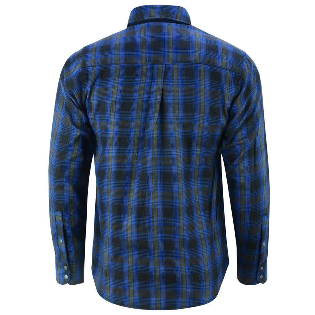 Flannel Shirt - Daze Blue and Black Lumberjack Shirt