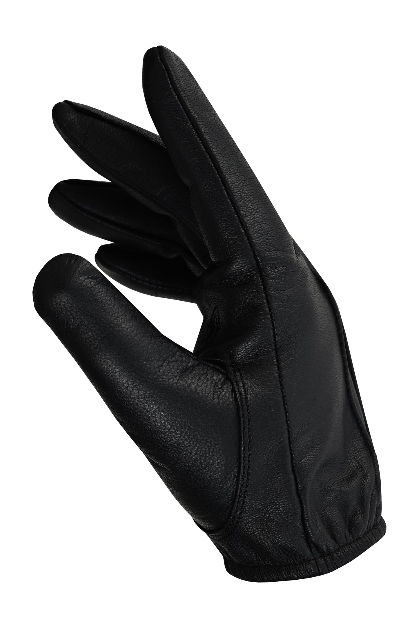 Men's Safety Unlined Technaline Leather, Pull-on Gloves with Kevlar