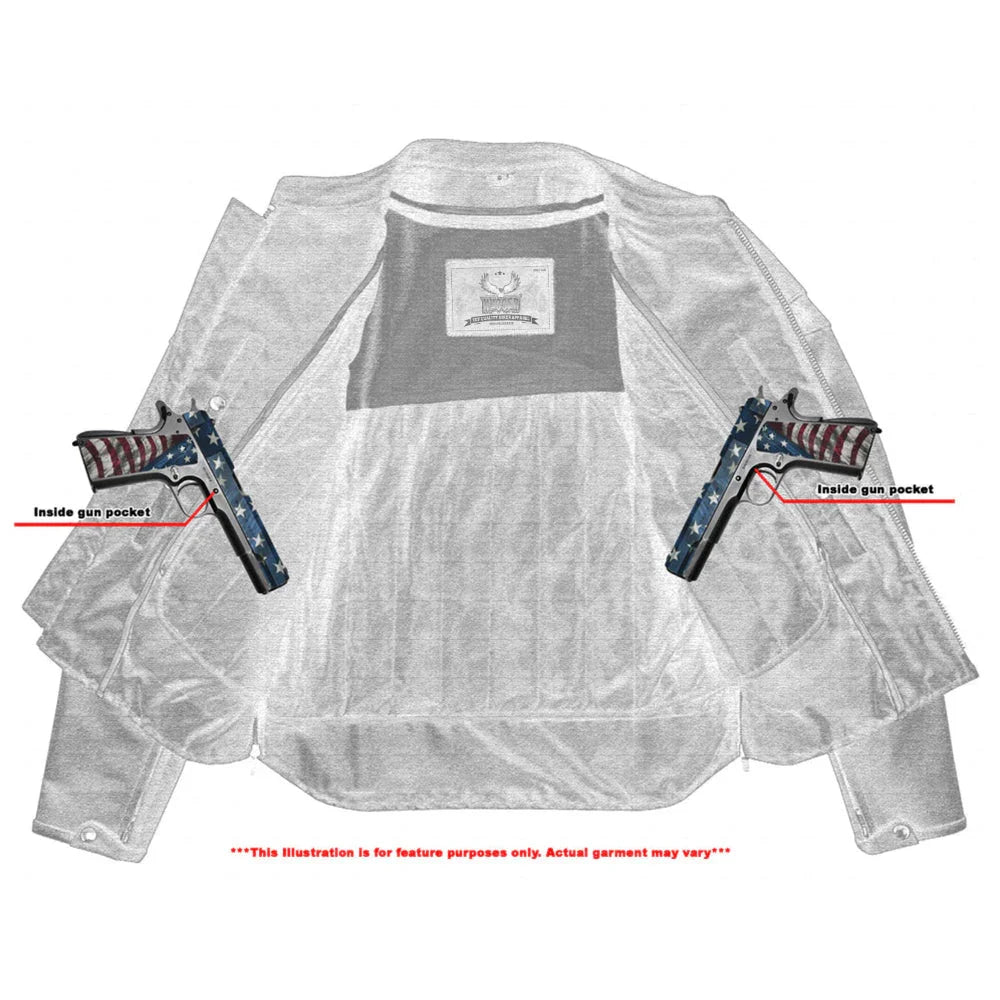 Gridlock Leather Motorcycle Jacket