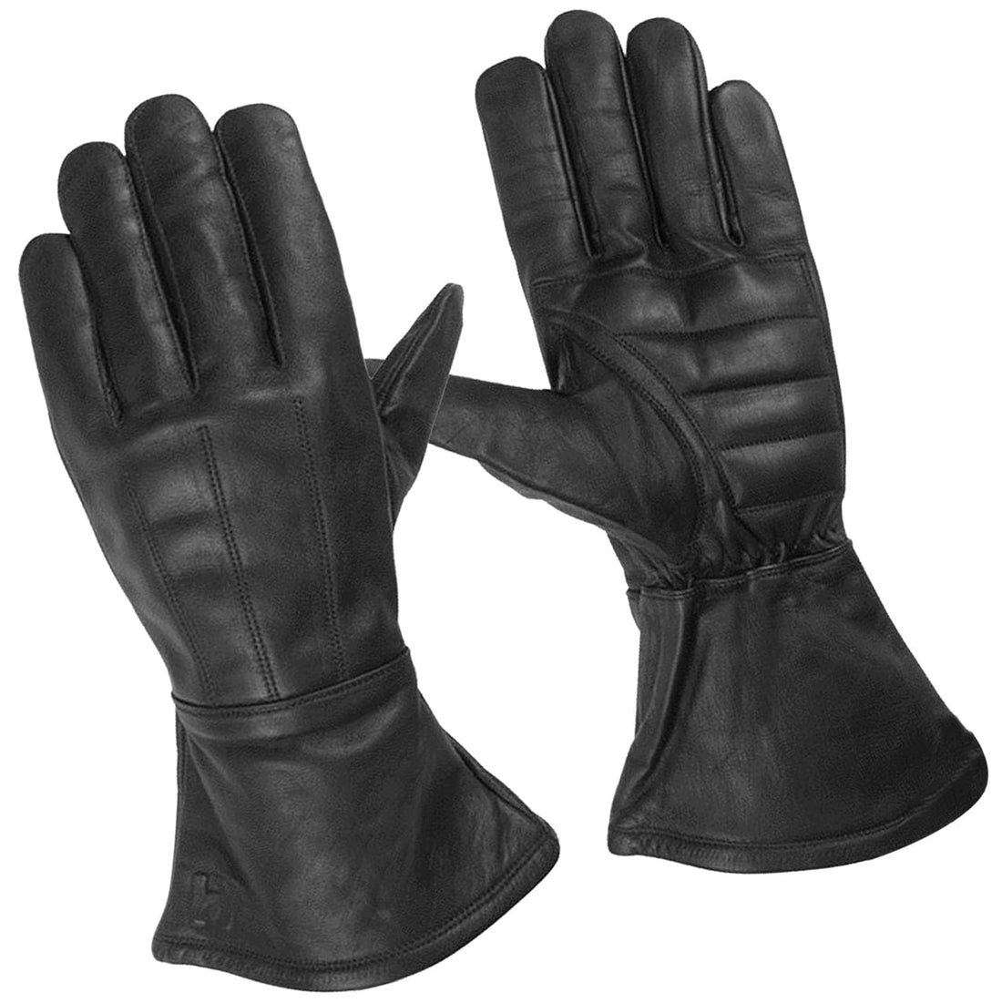 Women's Classic Motorcycle Gloves Unlined Seasonal Wind Stopper Gauntlet