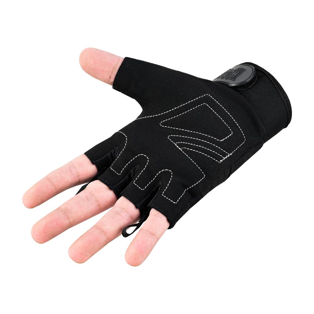 Women's Air Cooled No Sweat Knit Extreme Comfort Fingerless Riding Gloves