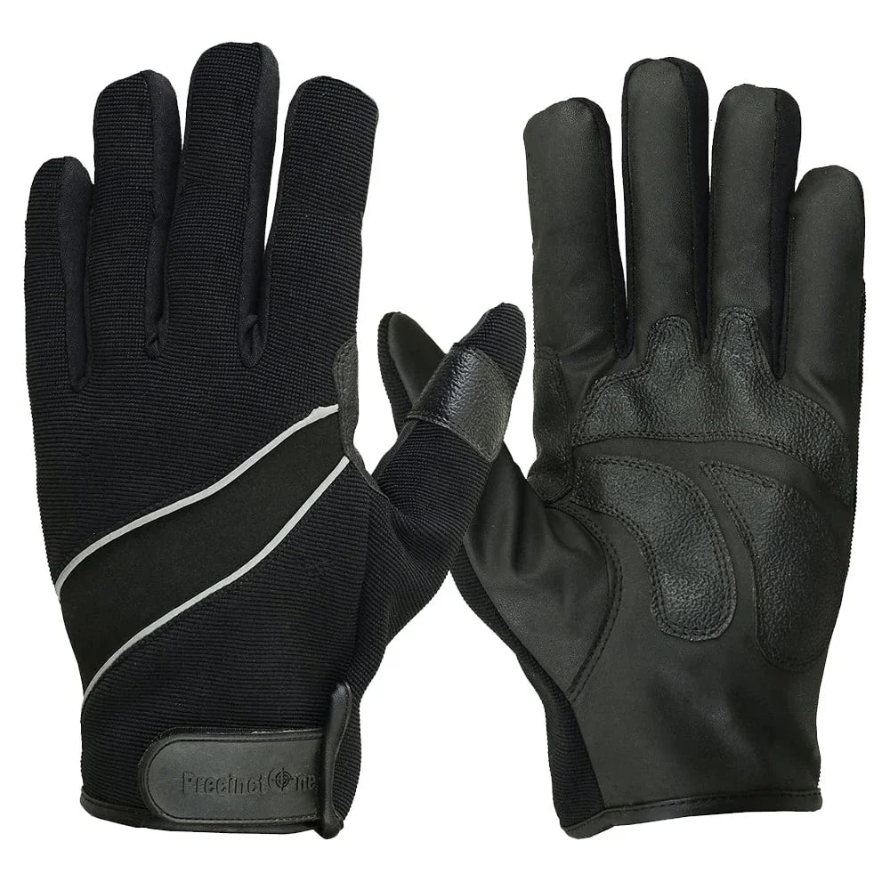 Hugger Men's Lightweight Reflective Motorcycle Gloves-RS2