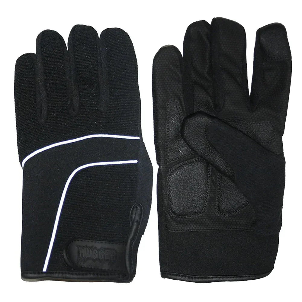 Men's Reflective Motorcycle Gloves Night Bike Riding Reflector Gloves