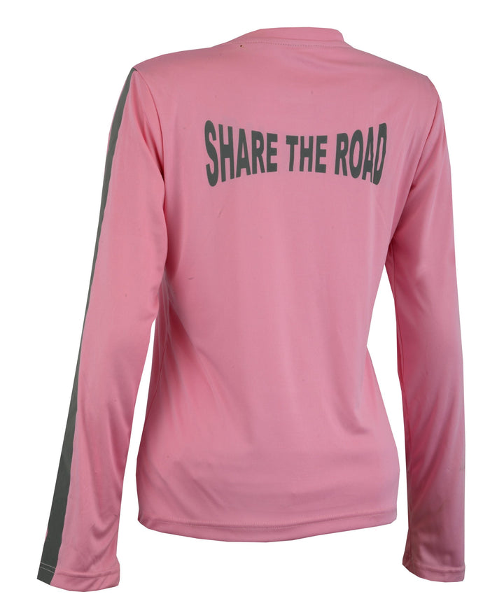 NeonStride women's motorcycle shirt