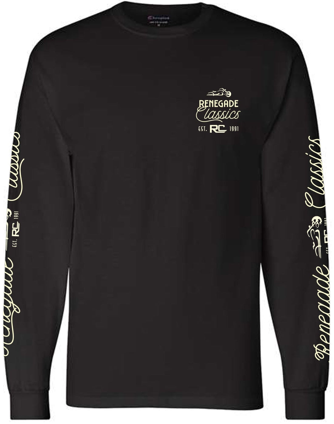 RC Retro Sign Men's  Long Sleeve Shirt