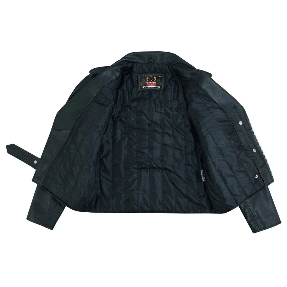 Road Rebel Leather Motorcycle Jacket