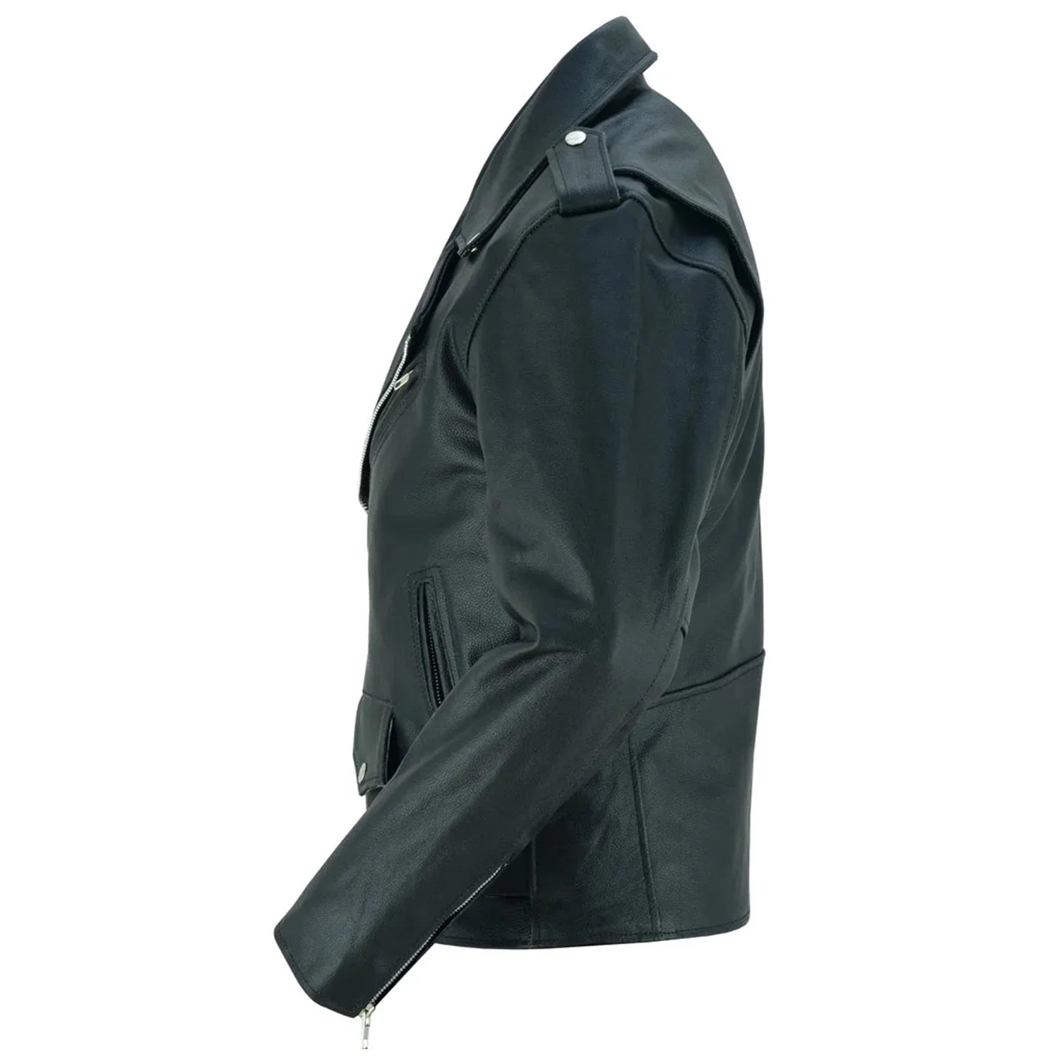 Shadow Marshal Leather Motorcycle Jacket