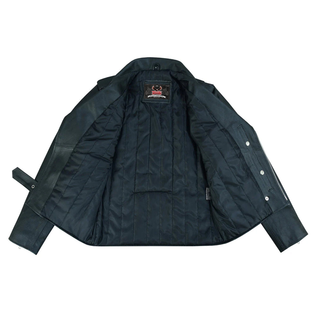 Shadow Marshal Leather Motorcycle Jacket