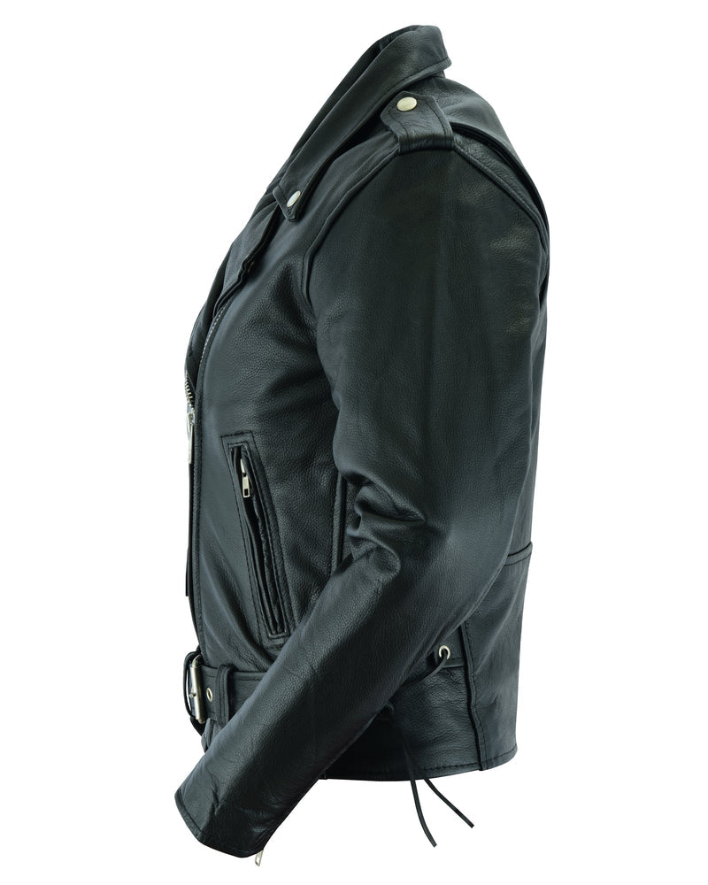 SpeedMoto Women's Leather Motorcycle Vest