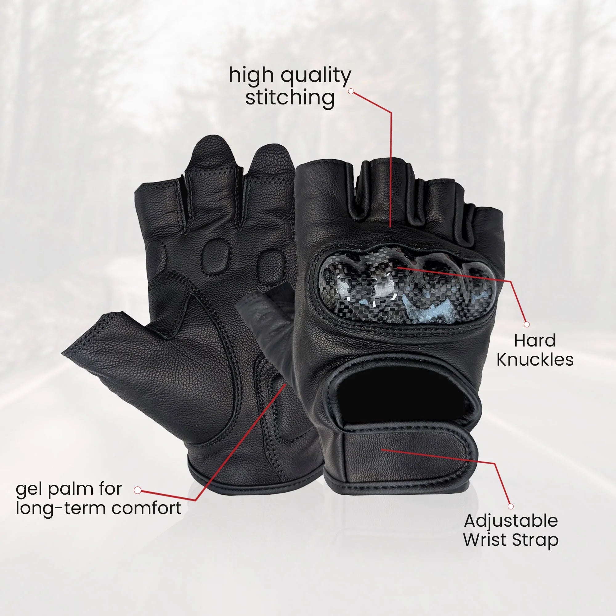 Sporty Fingerless Glove