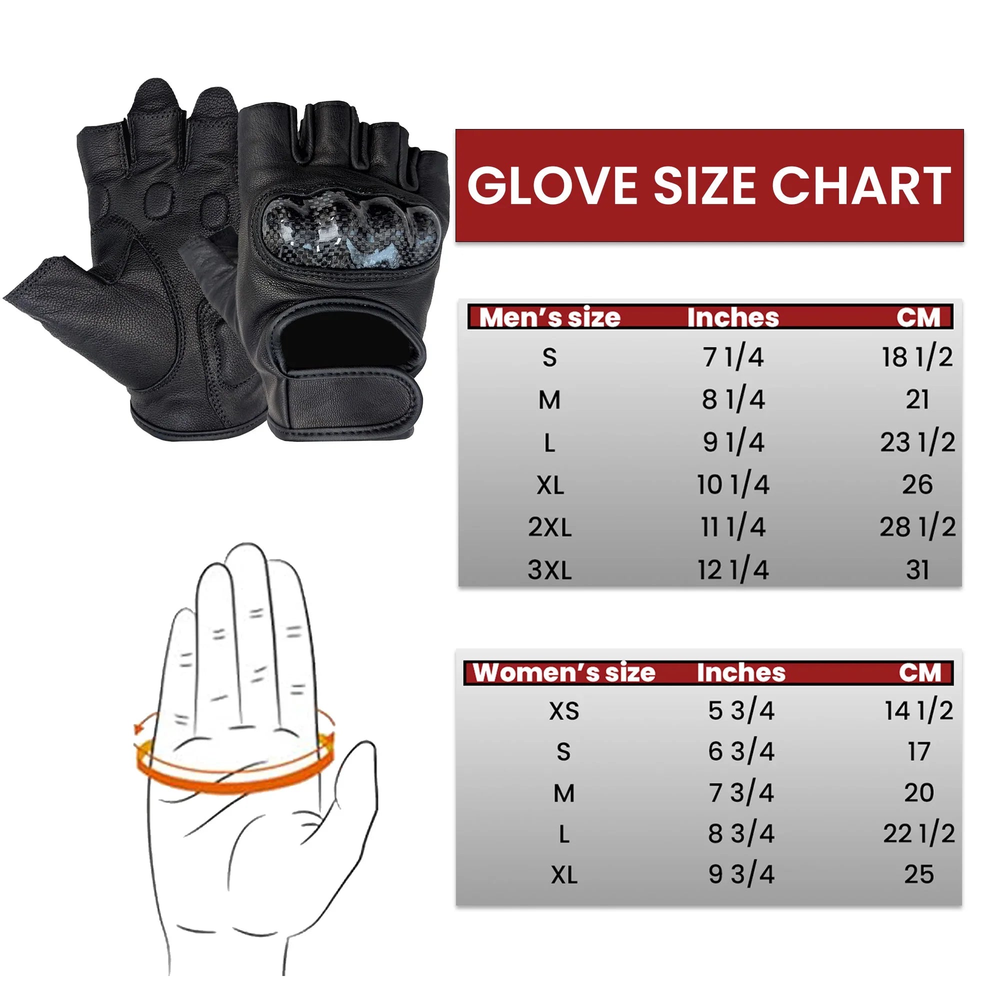 Sporty Fingerless Glove