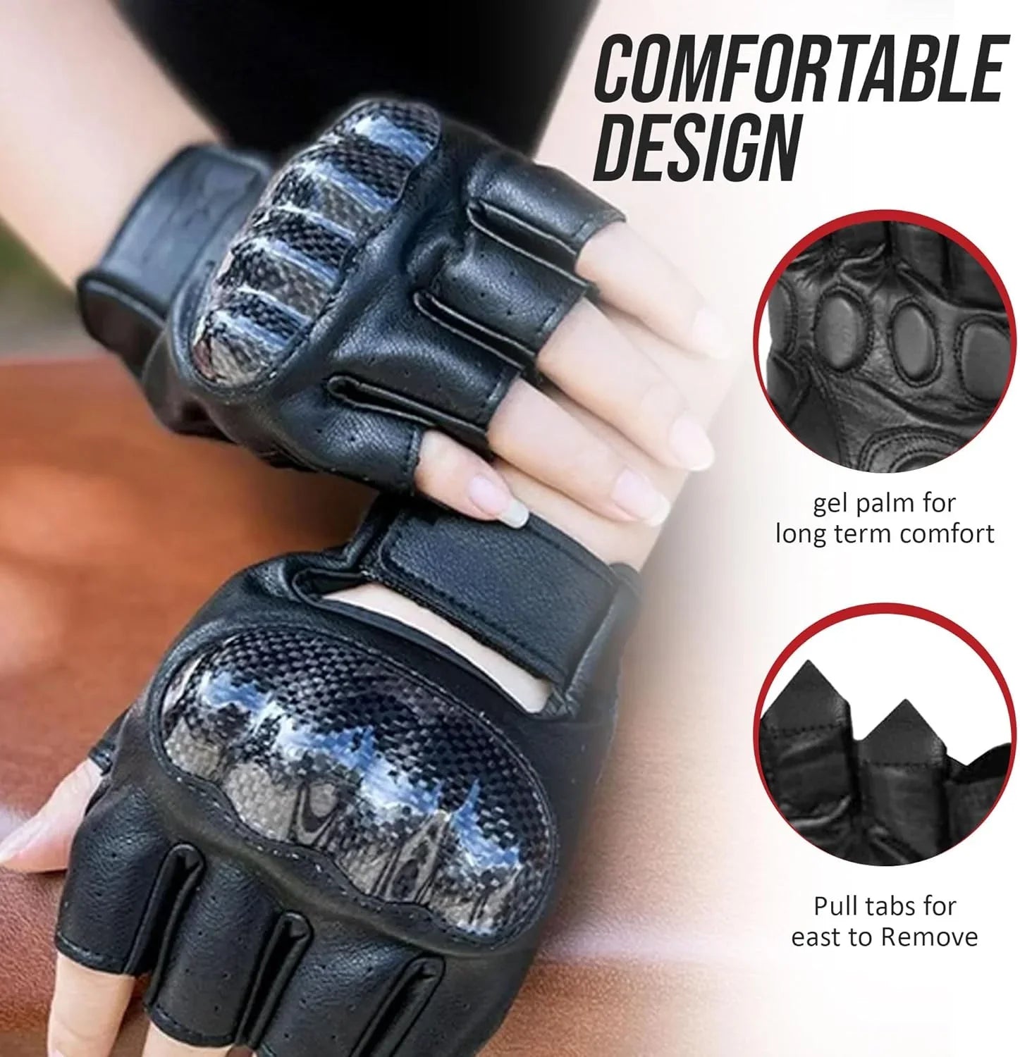 Sporty Fingerless Glove