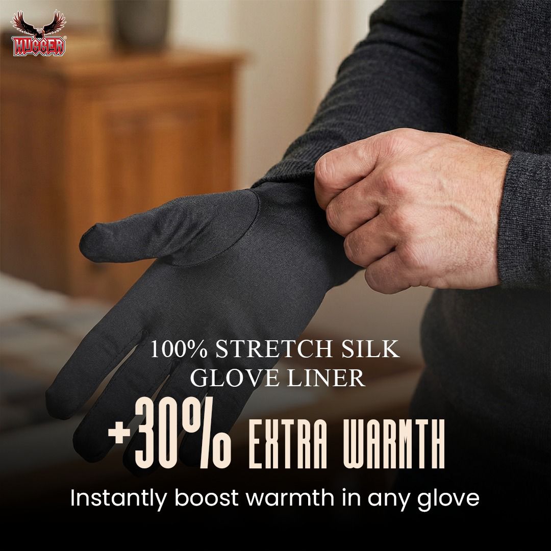 Stretch Silk Glove Liner for Warmth