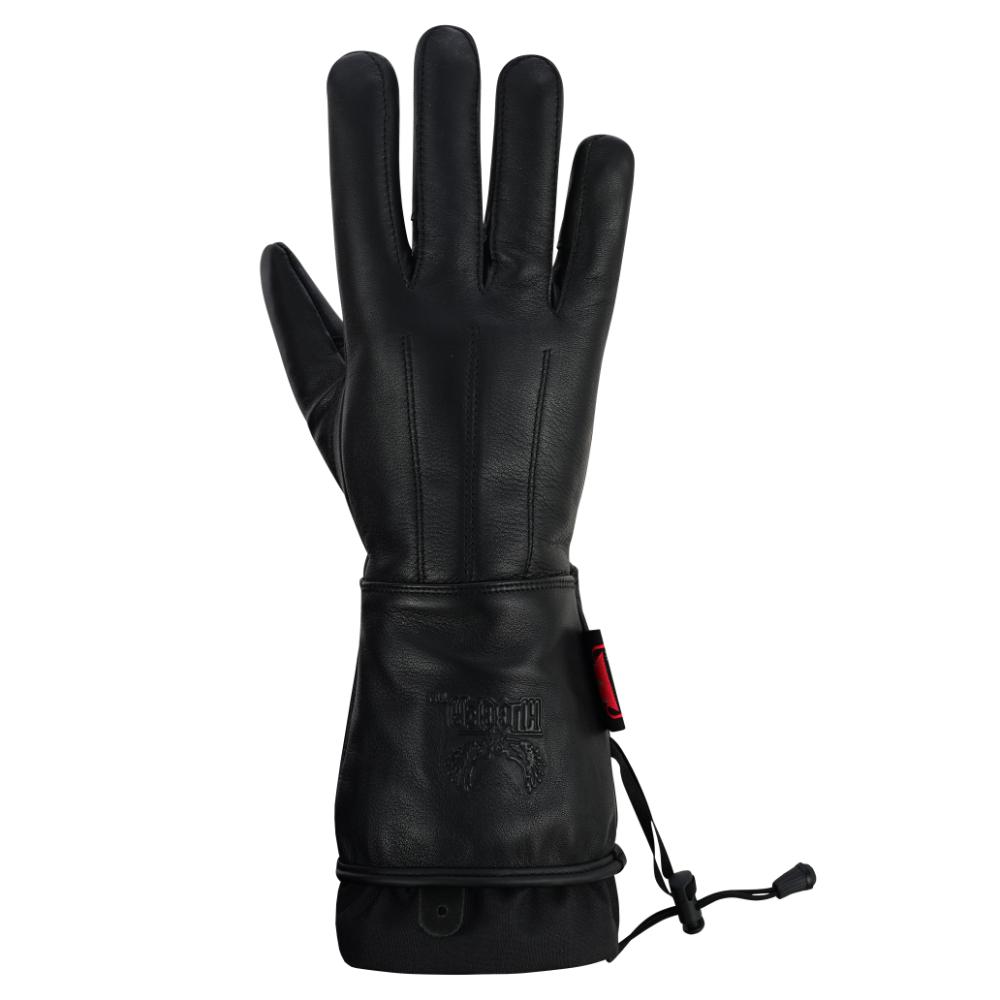 Ladies Lined Technaline Leather Classic Gauntlet Gloves