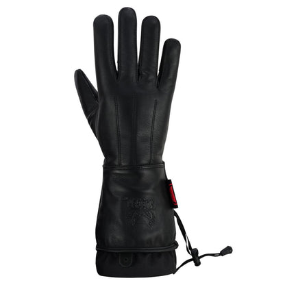 Ladies Lined Technaline Leather Classic Gauntlet Gloves