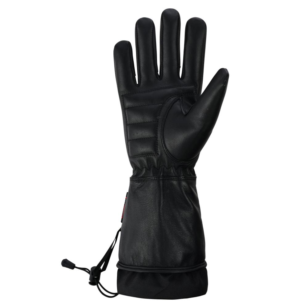 Ladies Lined Technaline Leather Classic Gauntlet Gloves