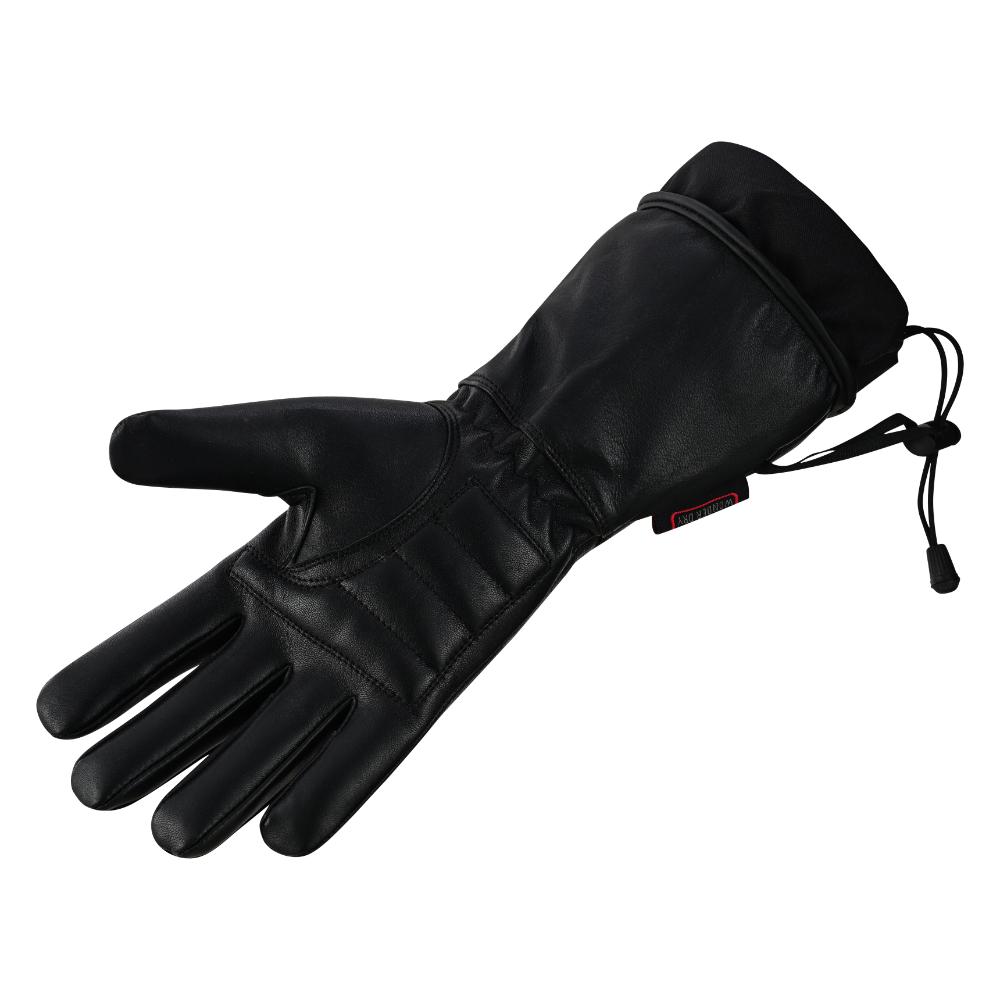 Ladies Lined Technaline Leather Classic Gauntlet Gloves