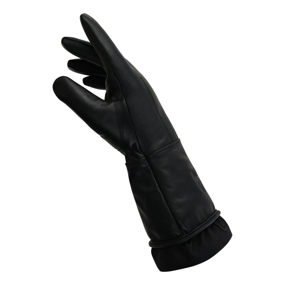 Ladies Lined Technaline Leather Classic Gauntlet Gloves