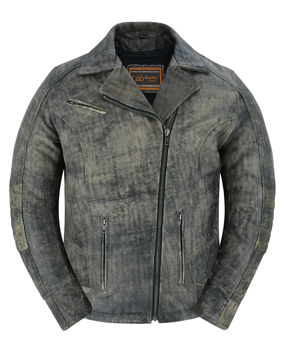 Women's Updated Stylish Antique Brown M/C Jacket