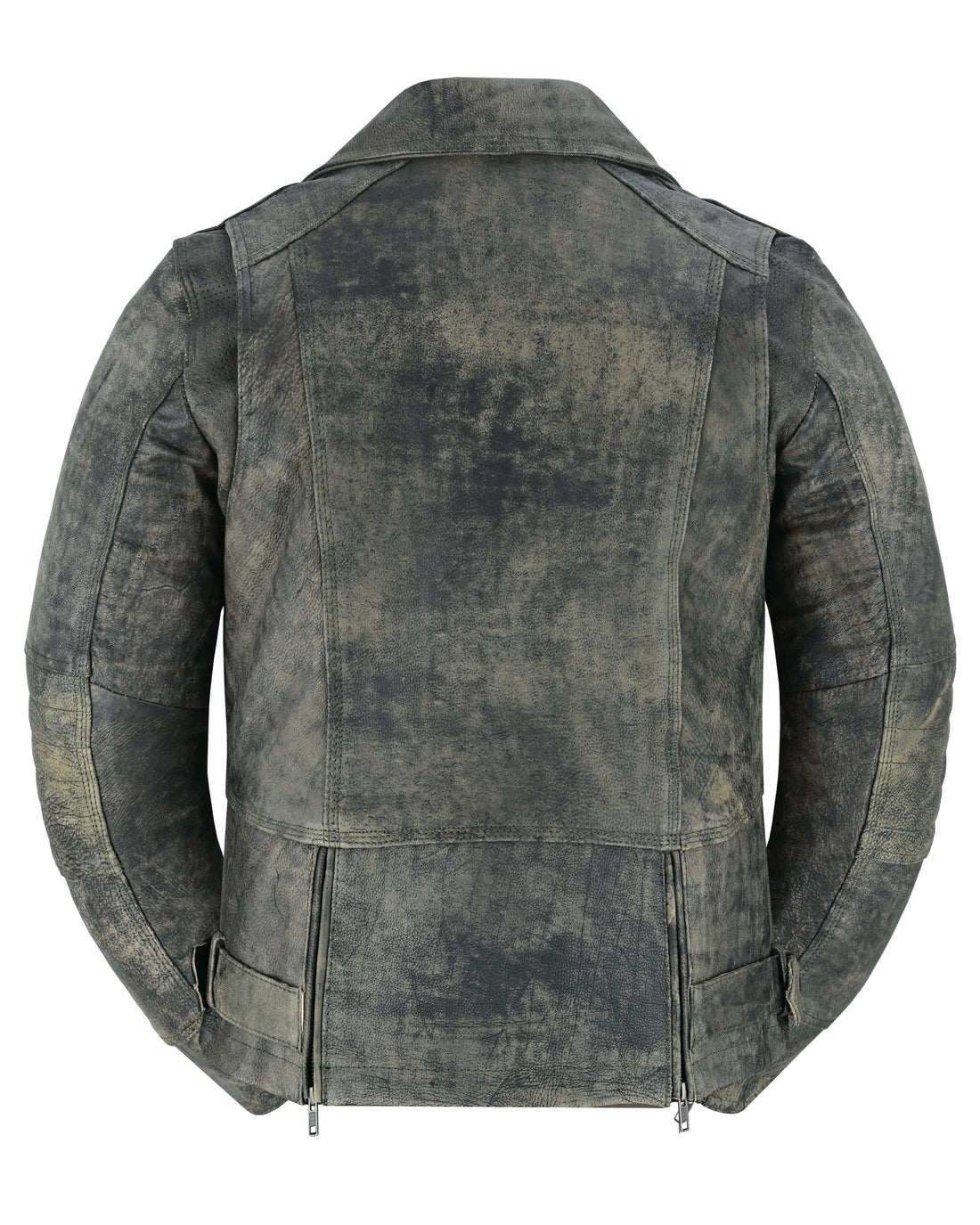 Women's Updated Stylish Antique Brown M/C Jacket