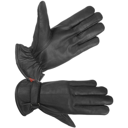 Men's Unlined Technaline Leather Classic Riding Gloves