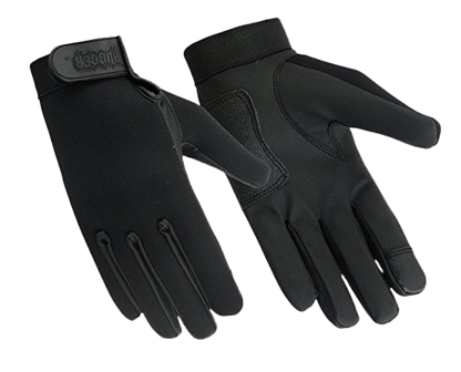 NEW Touch Screen Police Motorcycle Glove with Neoprene Outer Shell