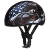 D6-USA D.O.T. DAYTONA SKULL CAP - W/ USA