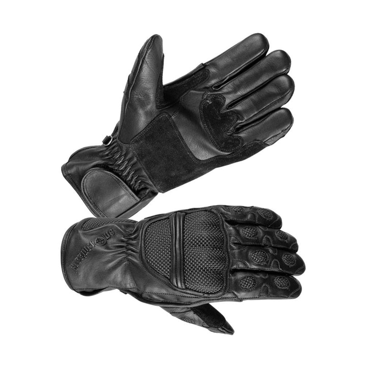 Men's Safety Technaline Leather, Police Riot Gloves, Water Resistant, Fireproof